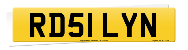 Registration number RD51 LYN